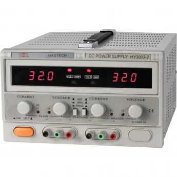 Источник питания линейный постоянного тока MASTECH HY двухканальныйВА HY3003-2